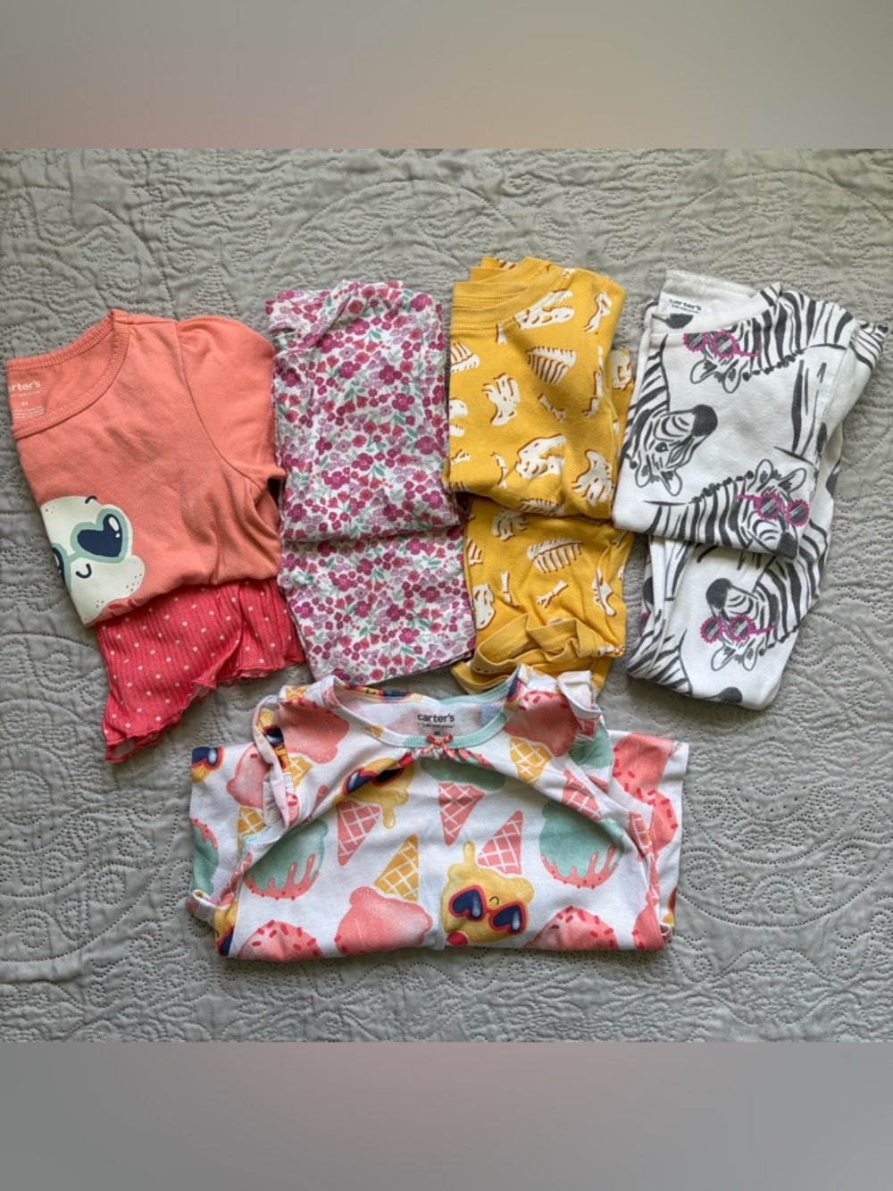 Girls Summer Pajama Bundle